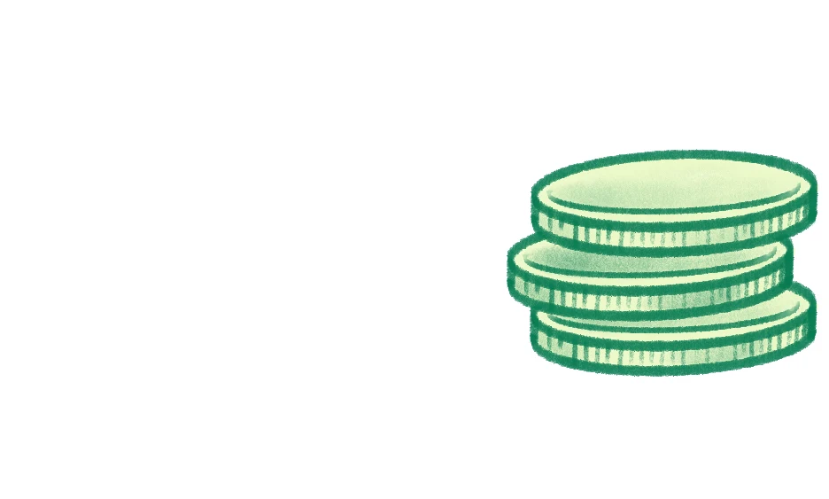 Stack of coins